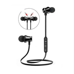 Wireless Bluetooth Headset V4.2 Wireless Bluetooth Earphone Magnetic Wireless Stereo Magnetic Earbuds With Mic Headset Sports - HealtfuLifestlye
